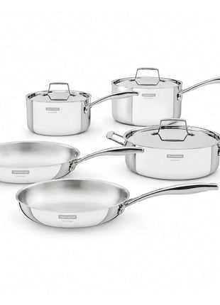 Tramontina 5 Pcs. Grano 3-Ply Stainless Steel Cookware Set