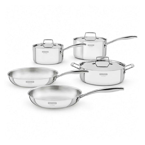 Tramontina 5 Pcs. Grano 3-Ply Stainless Steel Cookware Set - Tramontina Store UK