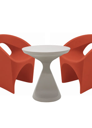 Tramontina Jet 3 Pcs. Polyethylene Lounge Set - Tramontina Store UK