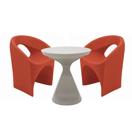 Tramontina Jet 3 Pcs. Polyethylene Lounge Set - Tramontina Store UK