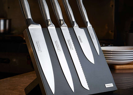 Tramontina 6 Pcs. Magnetic Knife Block Set