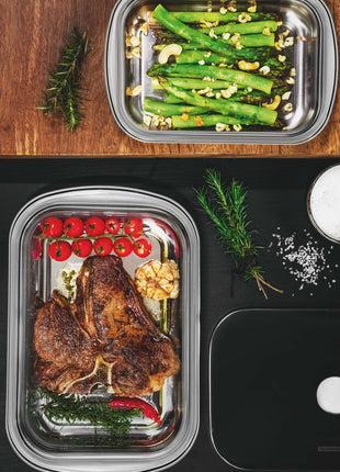 Tramontina Stainless Steel Prep Tray 47.6cm x 31.1cm (5.8 litres) - Tramontina Store UK