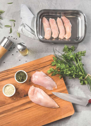 Tramontina Stainless Steel Prep Tray 47.6cm x 31.1cm (5.8 litres) - Tramontina Store UK