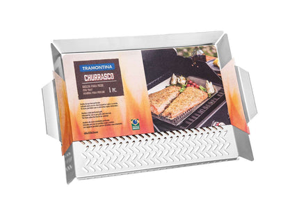 Tramontina Stainless Steel Fish/Vegetable Tray 48.4 x 32cm