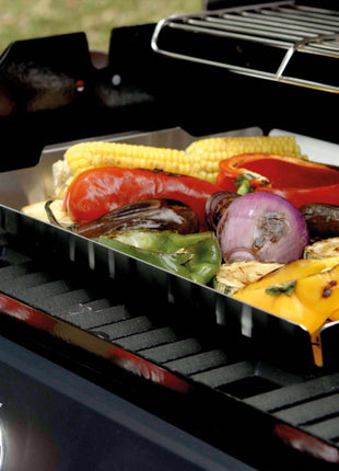 Tramontina Stainless Steel Fish/Vegetable Tray 48.4 x 32cm - Tramontina Store UK