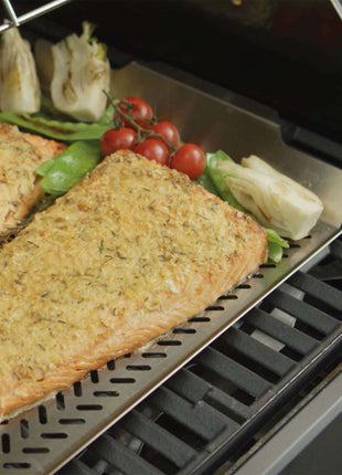 Tramontina Stainless Steel Fish/Vegetable Tray 48.4 x 32cm - Tramontina Store UK