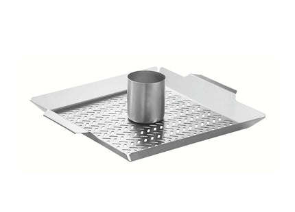 Tramontina Stainless Steel Chicken Roaster with Seasoning Holder 38 x 32 cm