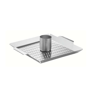 Tramontina Stainless Steel Chicken Roaster with Seasoning Holder 38 x 32 cm