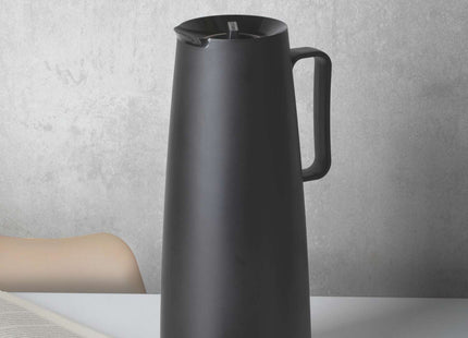 Tramontina Thermal Flask with Interior Glass Container (Black, 1.0l)