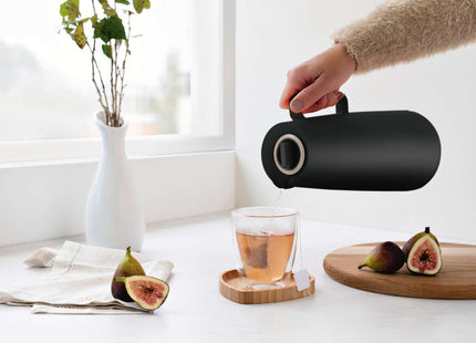 Tramontina Thermal Flask with Interior Glass Container (Black, 1.0l)