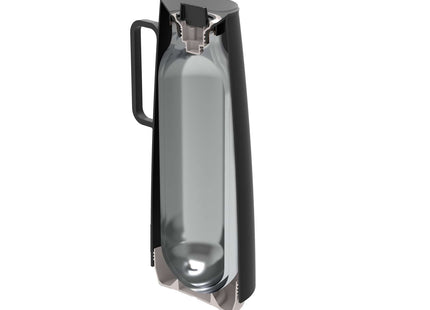 Tramontina Thermal Flask with Interior Glass Container (Black, 1.0l)