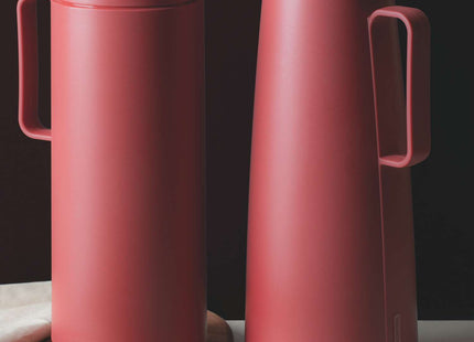 Tramontina Thermal Flask with Interior Glass Container (Red, 1.0l)