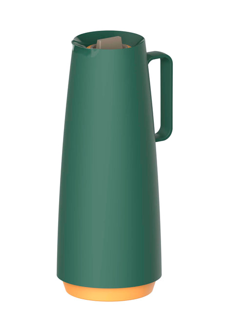Tramontina Thermal Flask with Interior Glass Container (Olive Green, 1.0l) - Tramontina Store UK