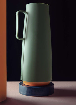 Tramontina Thermal Flask with Interior Glass Container (Olive Green, 1.0l) - Tramontina Store UK