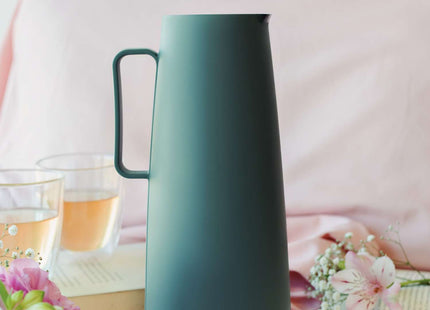 Tramontina Thermal Flask with Interior Glass Container (Olive Green, 1.0l)