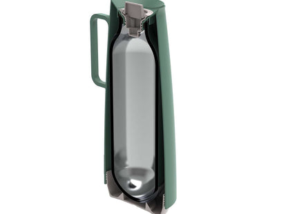 Tramontina Thermal Flask with Interior Glass Container (Olive Green, 1.0l)