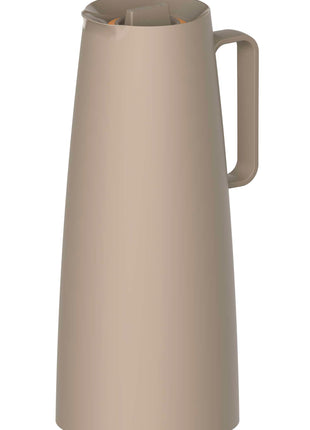 Tramontina Thermal Flask with Interior Glass Container (Beige, 1.0l) - Tramontina Store UK