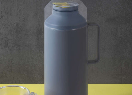 Tramontina Thermal Flask with Cup Lid and Interior Glass Container (Grey, 1.0l)