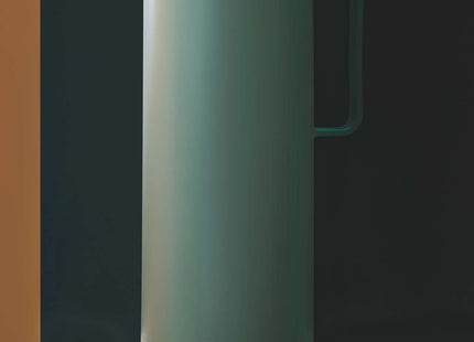 Tramontina Thermal Flask with Cup Lid and Interior Glass Container (Olive Green, 1.0l)