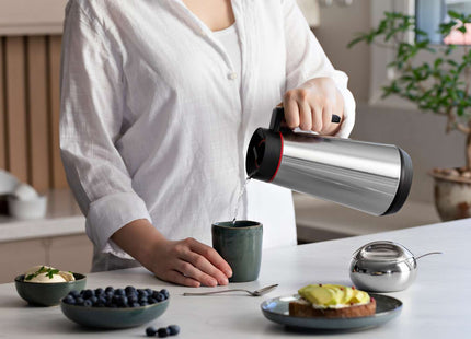 Tramontina Stainless Steel Thermal Flask (Silver, 1.0l)