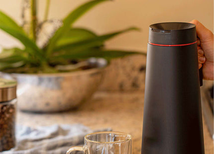 Tramontina Stainless Steel Thermal Flask (Black, 1.0l)