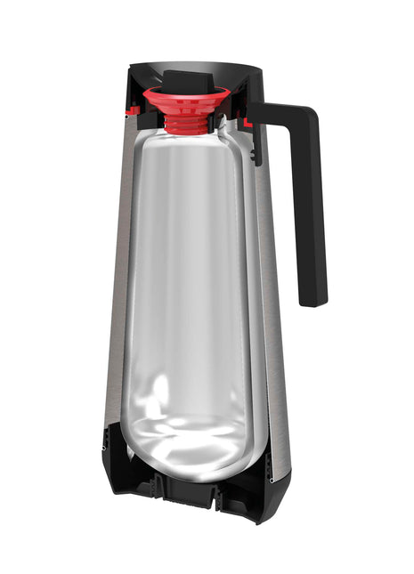 Tramontina Stainless Steel Thermal Flask (Black, 1.0l) - Tramontina Store UK