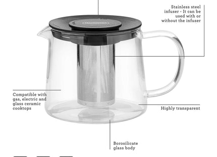 Tramontina Teapot with Infuser 900ml