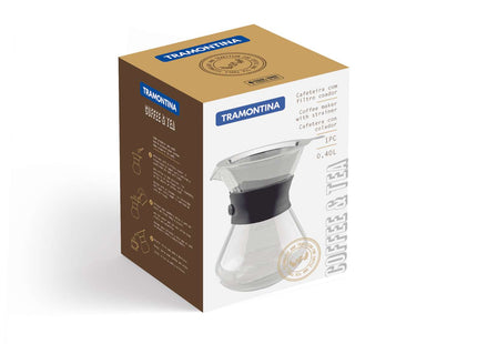 Tramontina Pour Over Coffee Maker with Stainless Steel Filter (400ml)
