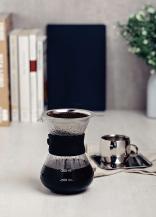 Tramontina Pour Over Coffee Maker with Stainless Steel Filter (400ml) - Tramontina Store UK