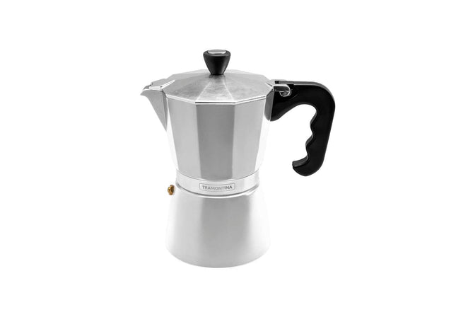 Tramontina Italian Espresso Pot 320ml (Silver)