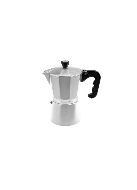 Tramontina Italian Espresso Pot 320ml (Silver) - Tramontina Store UK