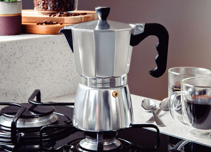 Tramontina Italian Espresso Pot 320ml (Silver)