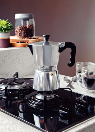 Tramontina Italian Espresso Pot 320ml (Silver) - Tramontina Store UK