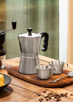 Tramontina Italian Espresso Pot 320ml (Silver) - Tramontina Store UK