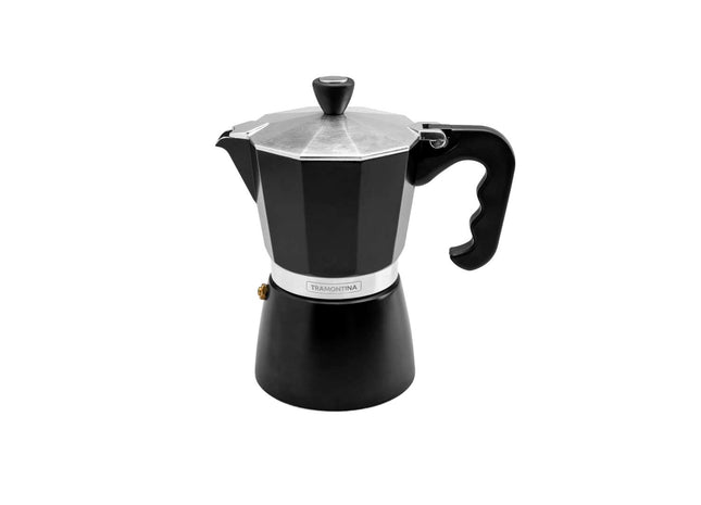 Tramontina Italian Espresso Pot 320ml (Black)