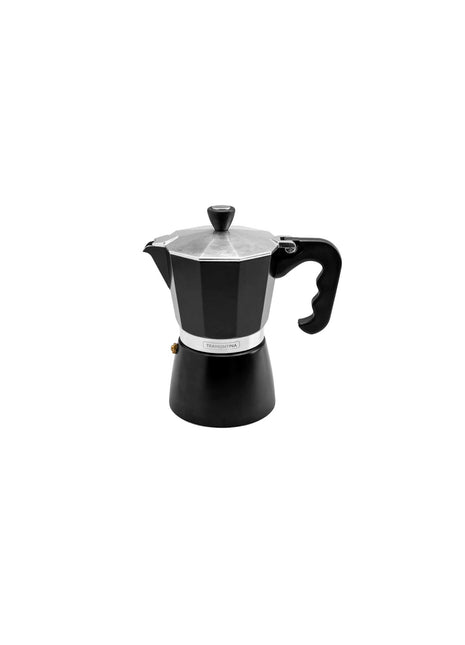 Tramontina Italian Espresso Pot 320ml (Black) - Tramontina Store UK