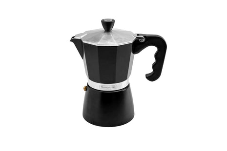 Tramontina Italian Espresso Pot 320ml (Black) - Tramontina Store UK