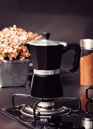 Tramontina Italian Espresso Pot 320ml (Black) - Tramontina Store UK