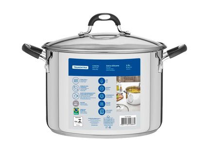 Tramontina Stainless Steel Stock Pot 28cm (11.4l)
