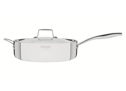 3-Ply Stainless Steel Frying Pan withlid 30cm (5.6l)
