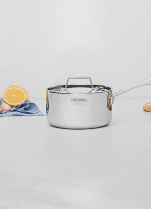 Tramontina Grano 3-Ply Stainless Steel Saucepan 18cm (2.2l) - Tramontina Store UK