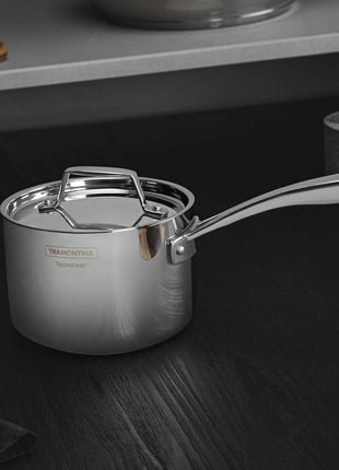 Tramontina Grano 3-Ply Stainless Steel Saucepan 16cm (1.7l) - Tramontina Store UK