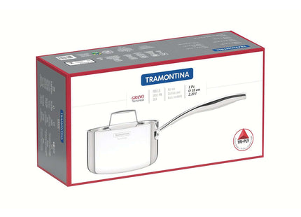 Tramontina 3-Ply Stainless Steel Saucepan 18cm (2.2l)
