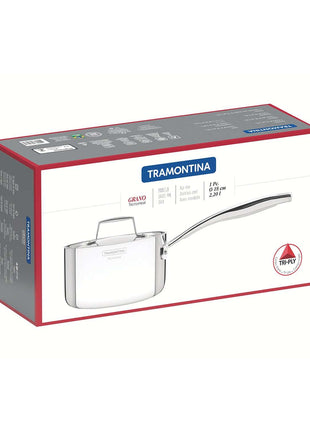 Tramontina 3-Ply Stainless Steel Saucepan 18cm (2.2l) - Tramontina Store UK