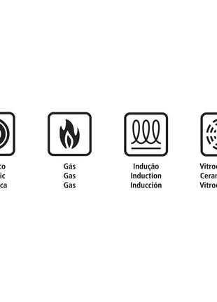 Tramontina 3 Pcs. Tri-Ply Stainless Steel Saucepan Set - Tramontina Store UK