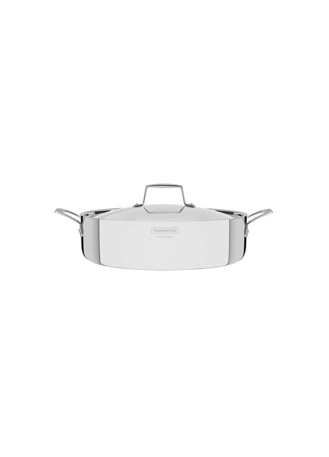 Tramontina Grano 3-Ply Stainless Steel Shallow Dish 30cm (5.6l)