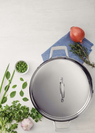 Tramontina Grano 3-Ply Stainless Steel Shallow Dish 30cm (5.6l)