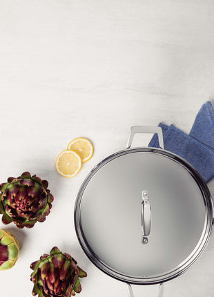 Tramontina Grano 3-Ply Stainless Steel Shallow Dish 30cm (5.6l)