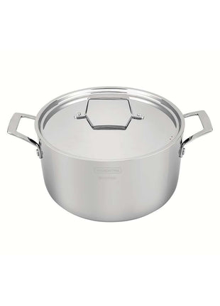 Tramontina 3-Ply Stainless Steel Stock Pot 24cm (7.7l) - Tramontina Store UK