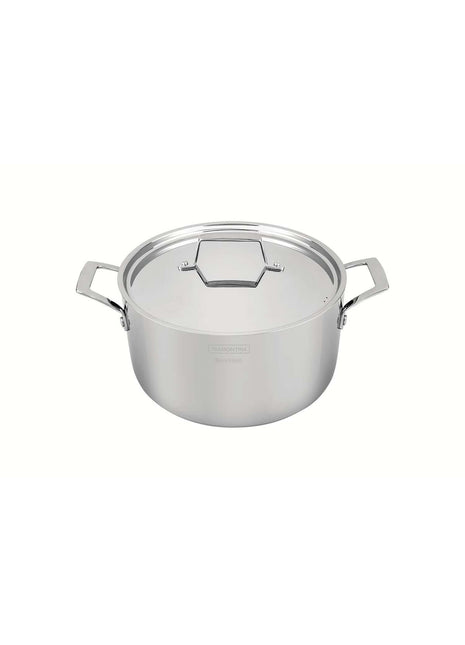 Tramontina 3-Ply Stainless Steel Stock Pot 24cm (7.7l) - Tramontina Store UK